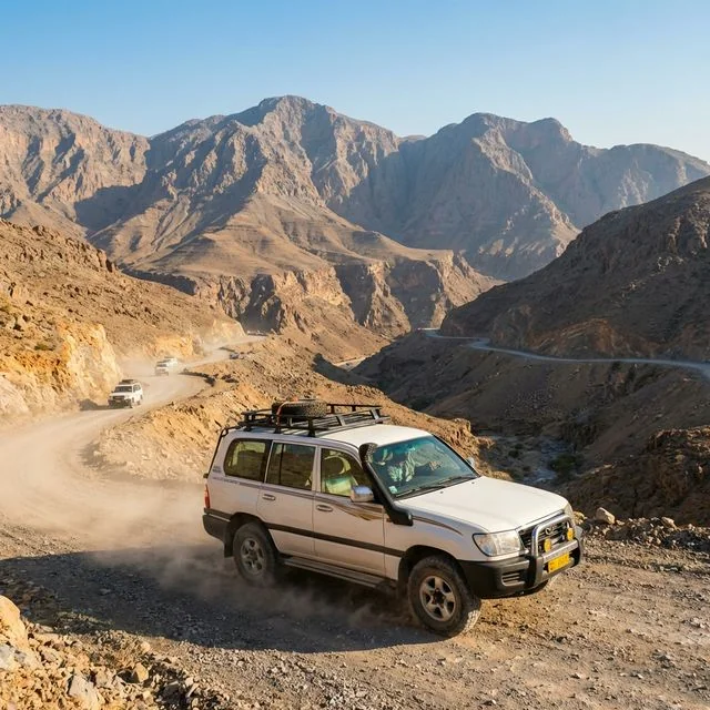 Musandam Mountain Safari Tour 4x4 in Oman