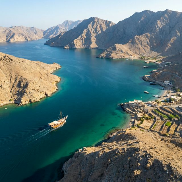 Musandam fjords