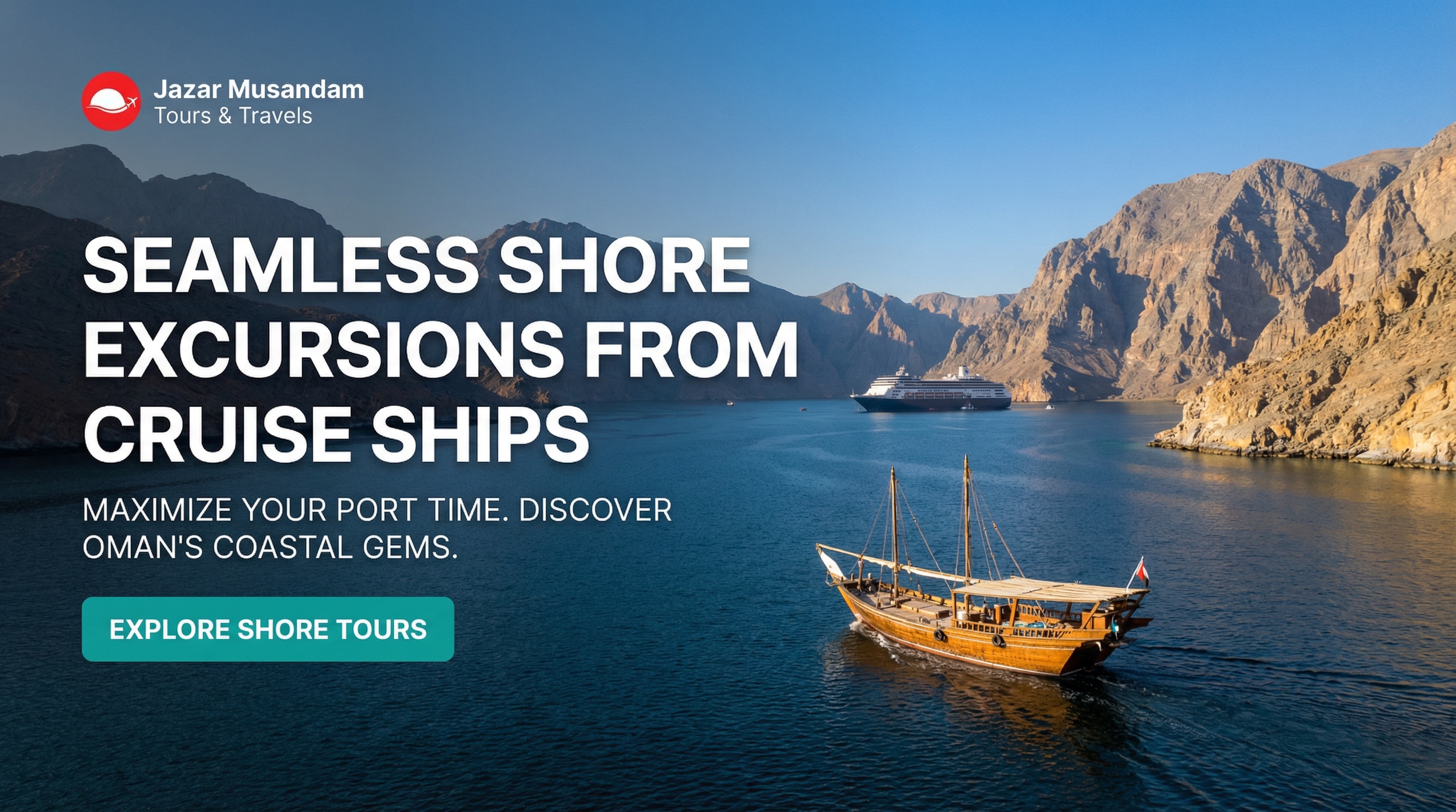 Tourists enjoying a scenic view of Khasab Musandam